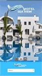 Mobile Screenshot of hotelseaview-perivolos.gr